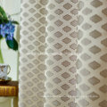 Polyester Twist Yarn Window Curtain